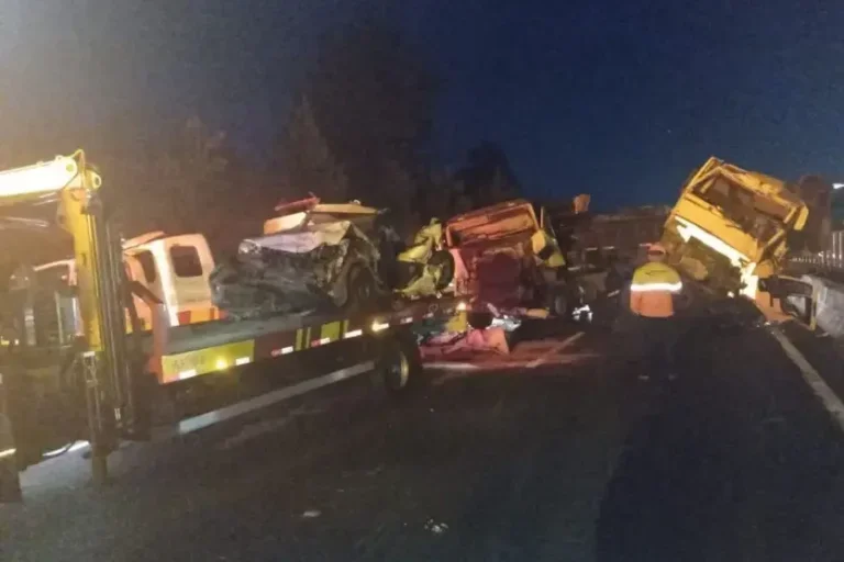 Caminhão sem freios provoca acidente grave e deixa um morto na BR-376; com vídeo
