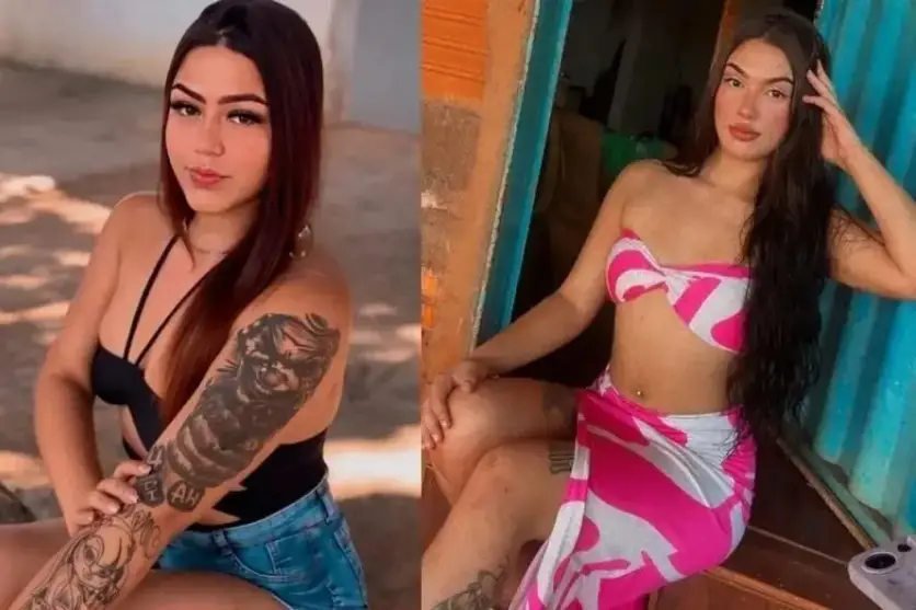 Fotos das jovens Stella Dalva Melegari Almeida e Letycia Garcia Mendes, ambas desaparecidas em Jussara.