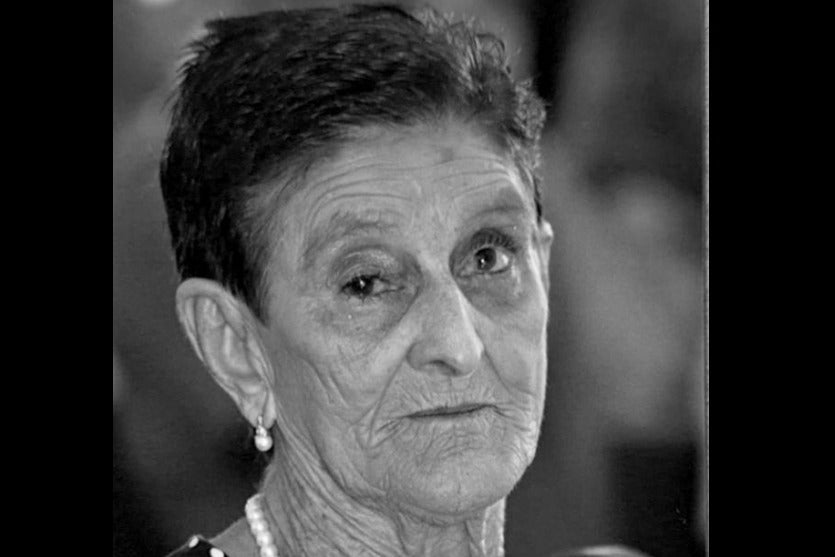 Foto de Victa Maria Pintenho, mãe do padre Pintenho.