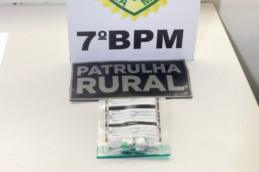Três homens são flagrados com drogas durante abordagens do 7º Batalhão da PM