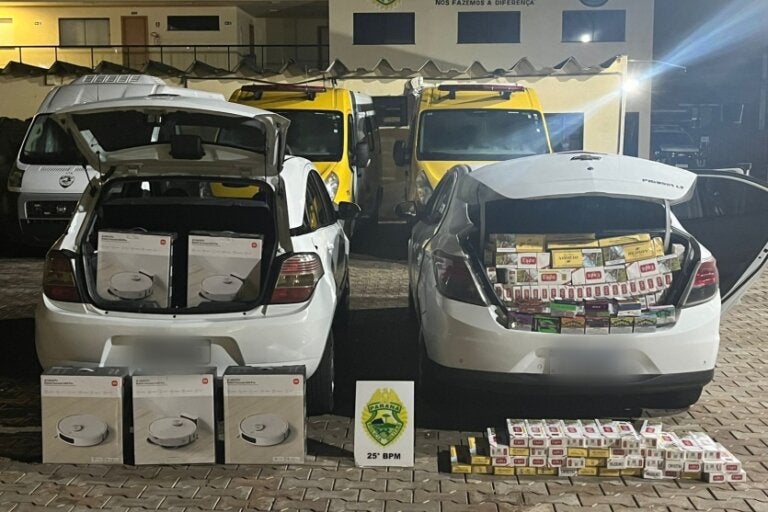 PM intercepta contrabando na PR-323 rumo a Umuarama após perseguição