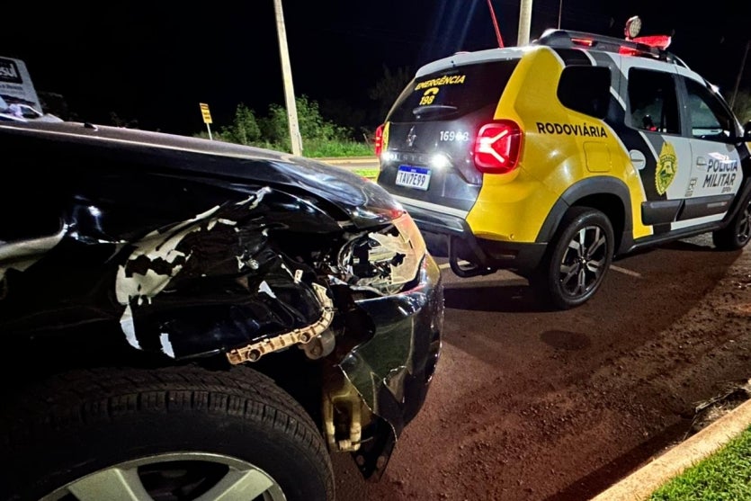 Condutor embriagado foge após atropelar e matar ciclista na PRC-467, mas é preso