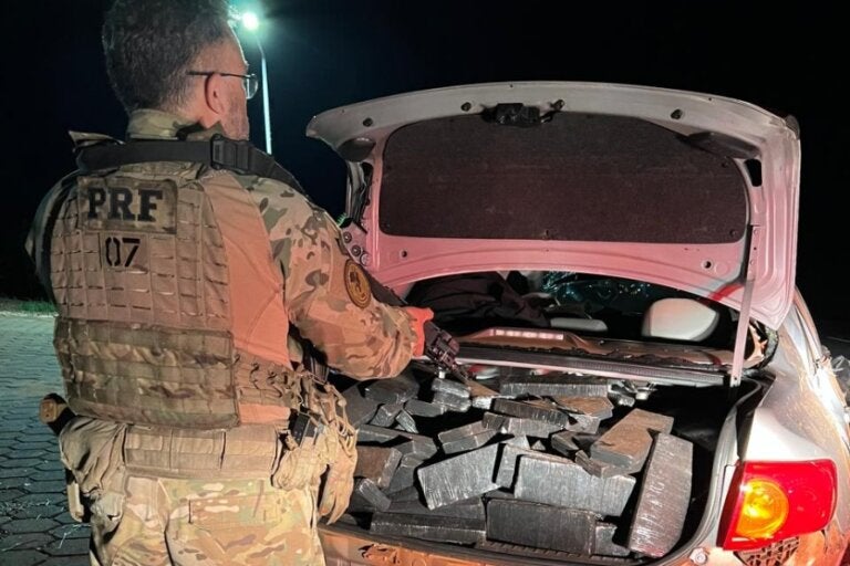 Perseguição e capotamento: menores são apreendidos com 660 kg de maconha em Assis Chateaubriand