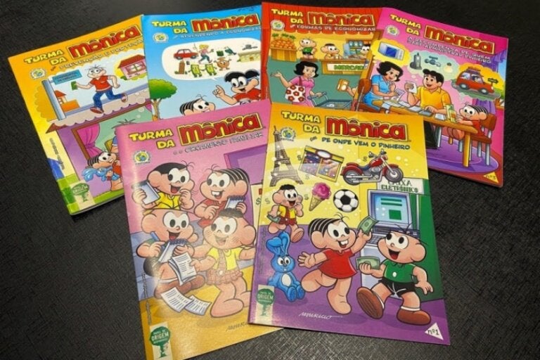 Parceria entre BC e Sicoob leva educação financeira às escolas com distribuição de livros e gibis