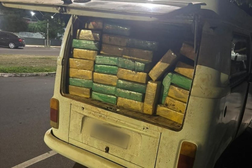 PCPR apreende mais de meia tonelada de maconha em Balneário Vila Yara