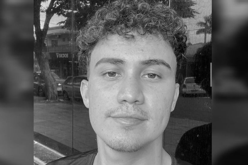 Foto de João Vitor Imperador, jovem que faleceu em um acidente em Douradina.