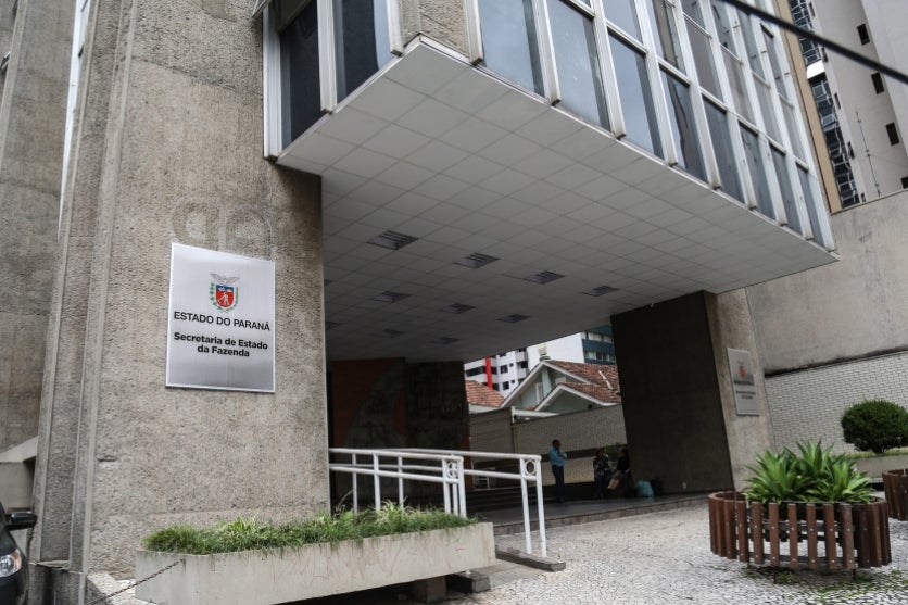 Sede da Receita Estadual do Paraná.