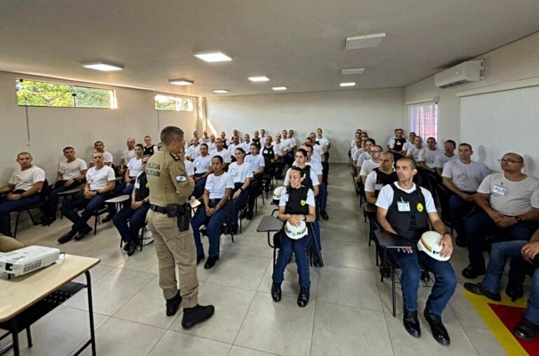 25º BPM recebe a visita do chefe do 3º Comando Regional da Polícia Militar