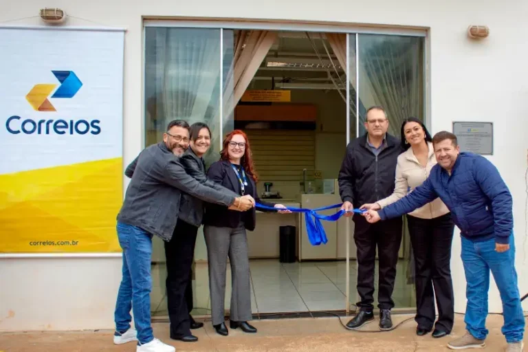Brasilândia do Sul inaugura agência Correios Essencial