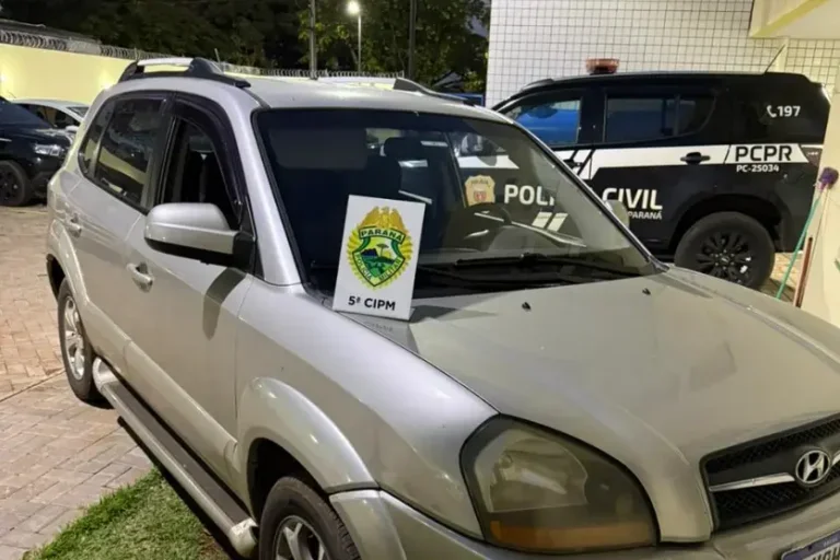 Dupla suspeita de estelionato é presa após perseguição em Cianorte