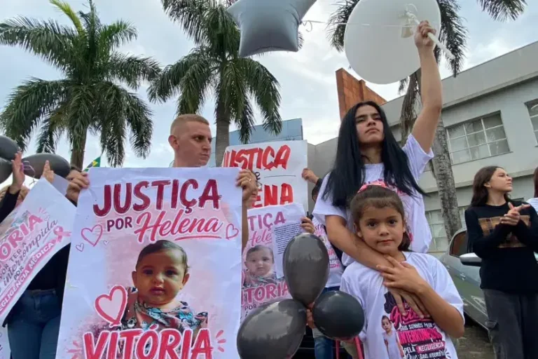 Morte de Helena Vitória leva moradores às ruas e amplia cobranças sobre saúde em Cianorte