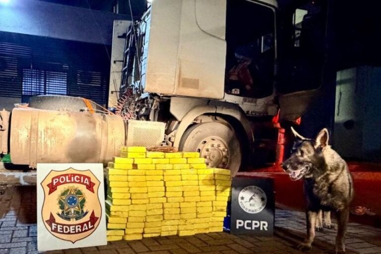 PF e Polícia Civil apreendem mais de 100 quilos de cocaína na região de Maringá