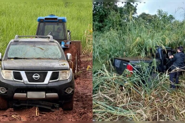 Polícia encontra caminhonete de homem achado morto após desaparecer no Paraná