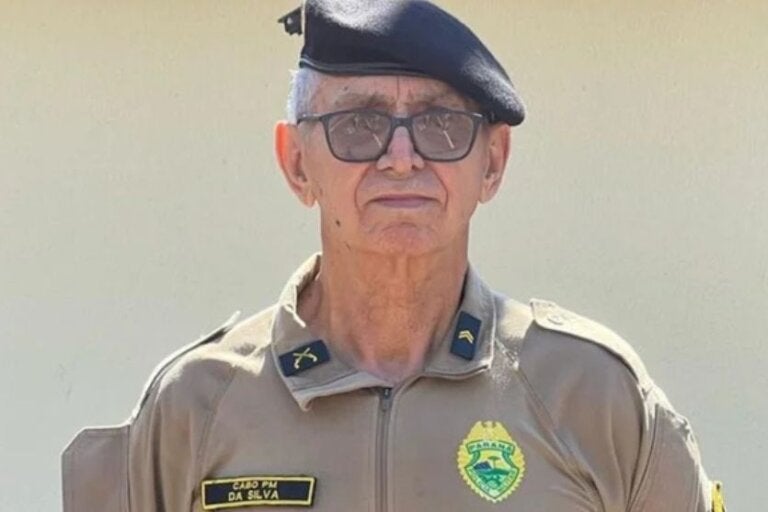 Morre Cabo da Silva, policial militar mais antigo da ativa no Paraná
