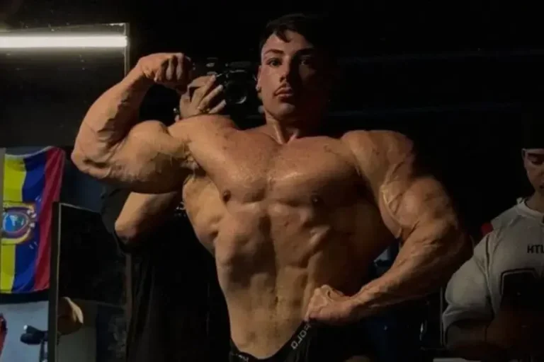 O fisiculturista Gabriel Ganley, de 22 anos.