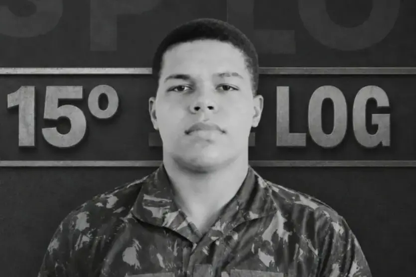 O soldado Thienry Pascoal, que faleceu durante treinamento do Exército.