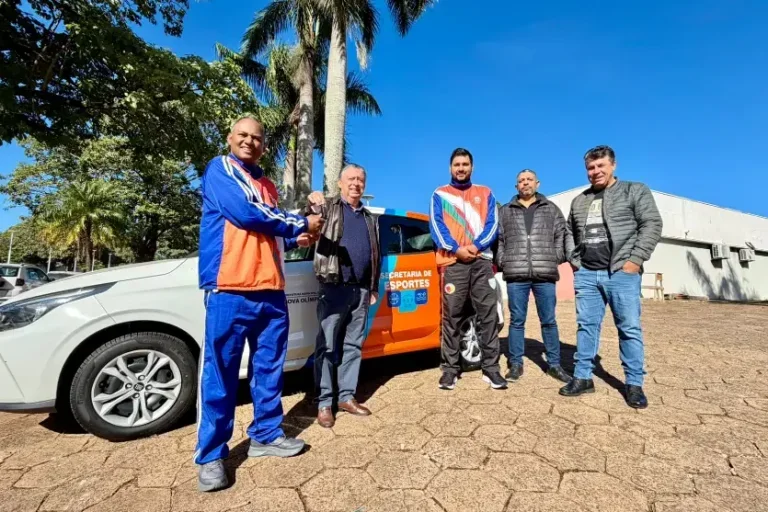 Nova Olímpia recebe Fiat Argo de R$ 87,9 mil para reforçar ações esportivas