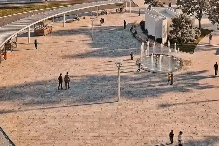 Altônia inicia revitalização da Praça Carlos Gomes com investimento de R$ 1,46 milhão; vídeo