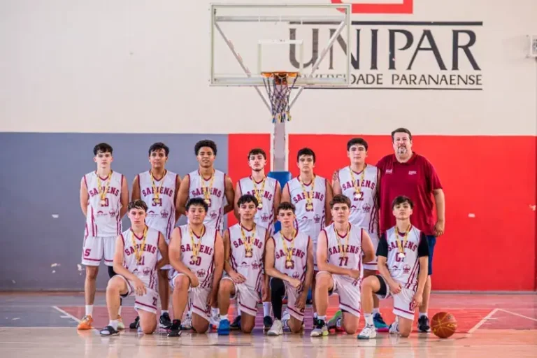 Sapiens é bicampeão no basquete e garante vaga na macrorregional