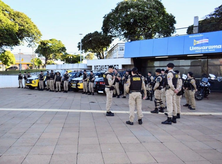 Lançamento da Operação Sinergia III em Umuarama.