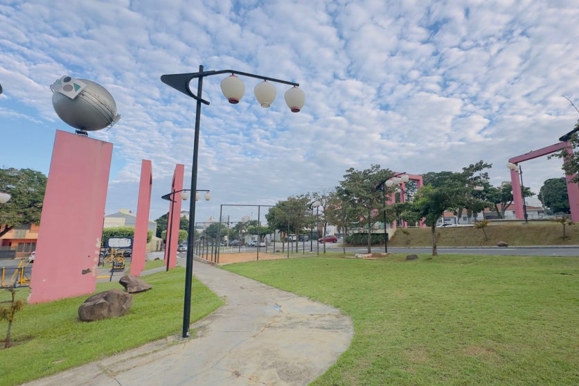 Foto do céu nublado em Umuarama.