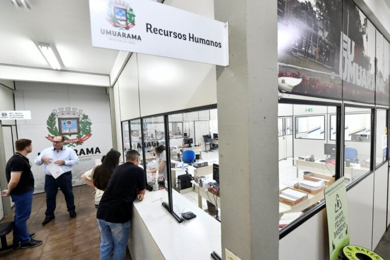 Interior da Prefeitura Municipal de Umuarama.