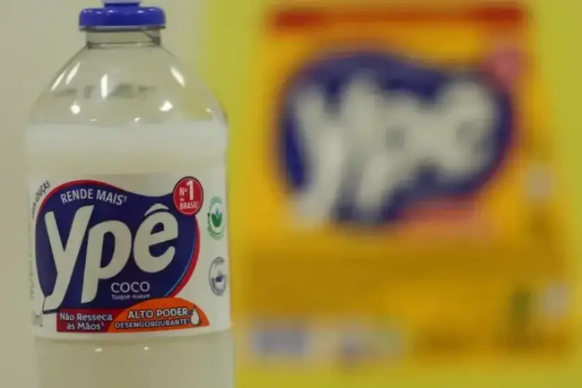 Detergentes Ypê.