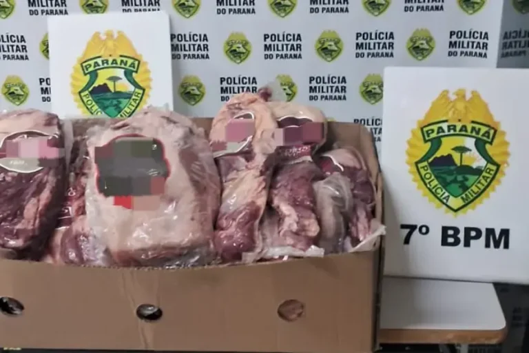 Funcionário é levado à Polícia Civil após carne da empresa ser encontrada em veículo