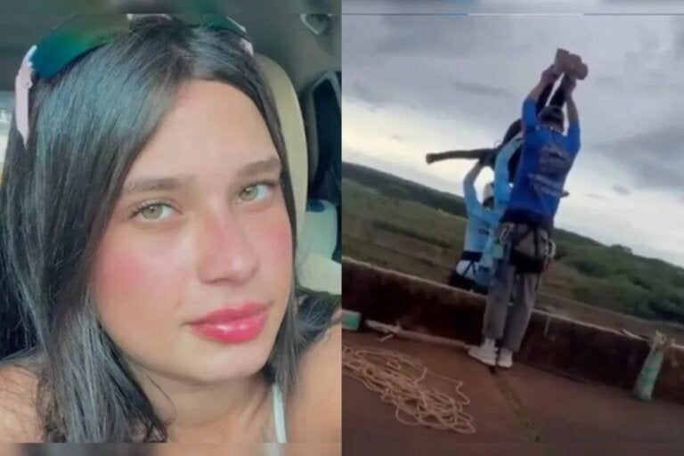 A jovem Maria Eduarda Rodrigues de Freitas, de 21 anos.