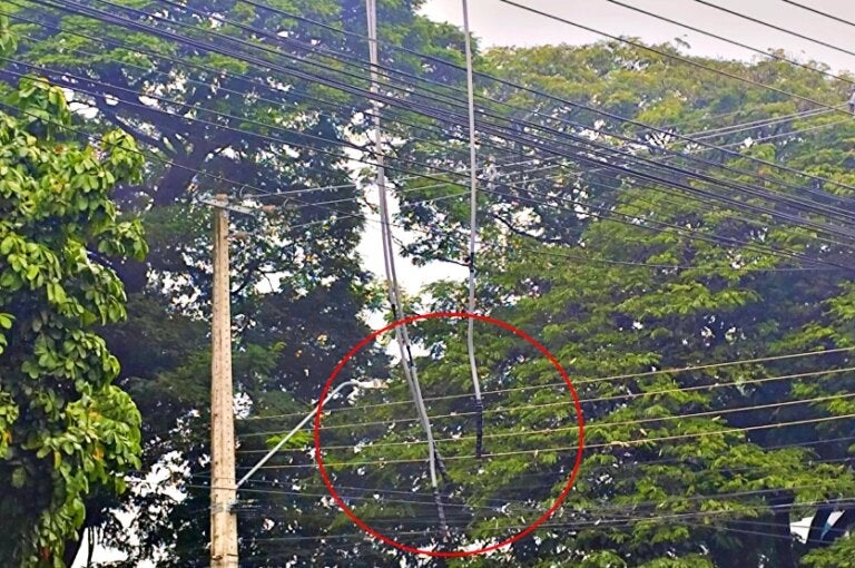 Explosão na rede elétrica deixa 1.668 unidades sem luz na região do Lago Aratimbó