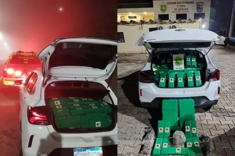 Polícia apreende mais de 300 quilos de drogas em motel de Umuarama