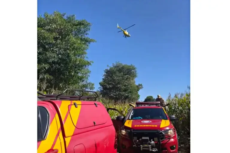 Equipes encerram 2º dia de buscas por mulher desaparecida em Brasilândia do Sul