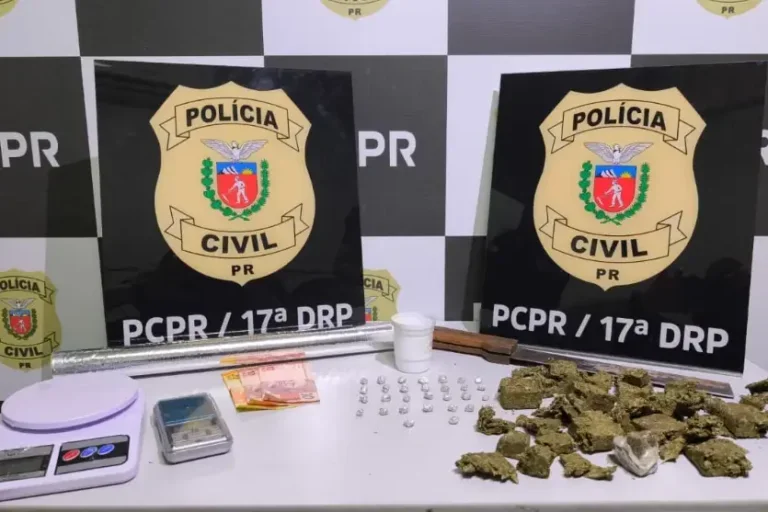 Polícia Civil apreende dois adolescentes e fecha ponto de tráfico em Cruzeiro do Oeste
