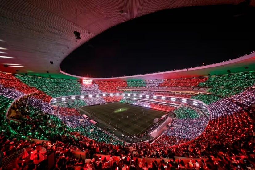 Estádio da Copa no México.