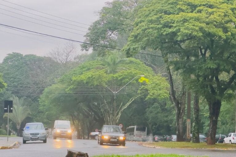 Umuarama já acumula 14,6 mm de chuva nesta quarta e previsão indica instabilidade até sexta