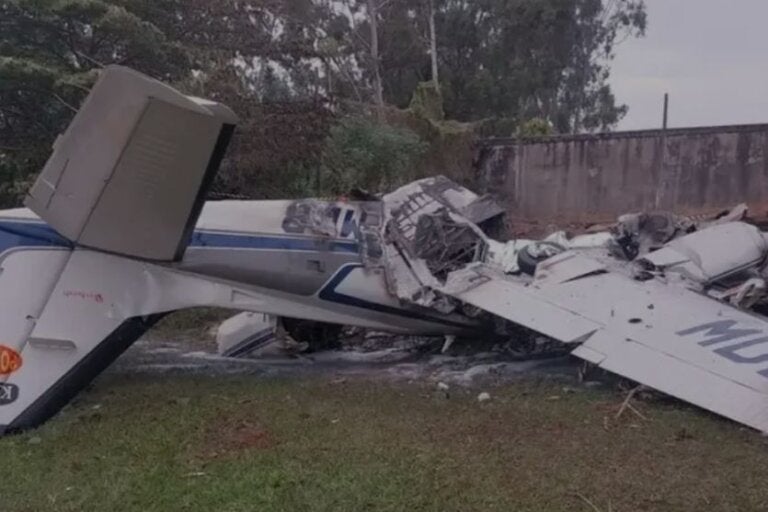 Piloto paranaense morre em queda de avião de pequeno porte em Marília