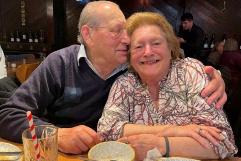 Geri e Geoff Gradus, de 86 e 89 anos.