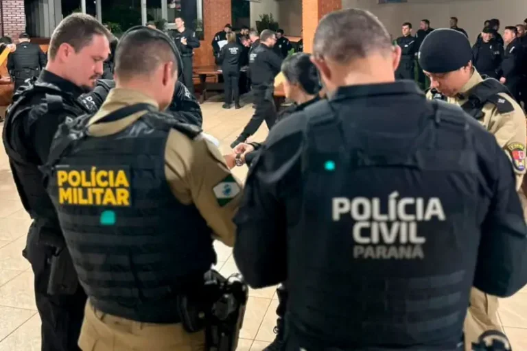 Operação contra o tráfico prende 30 pessoas em cidades da região de Umuarama