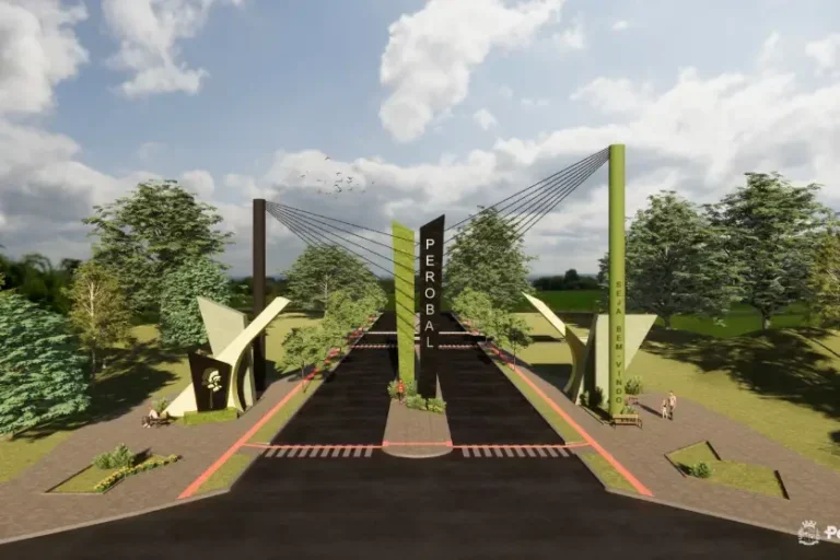 Reforma do Portal de Perobal começa e promete transformar entrada da cidade