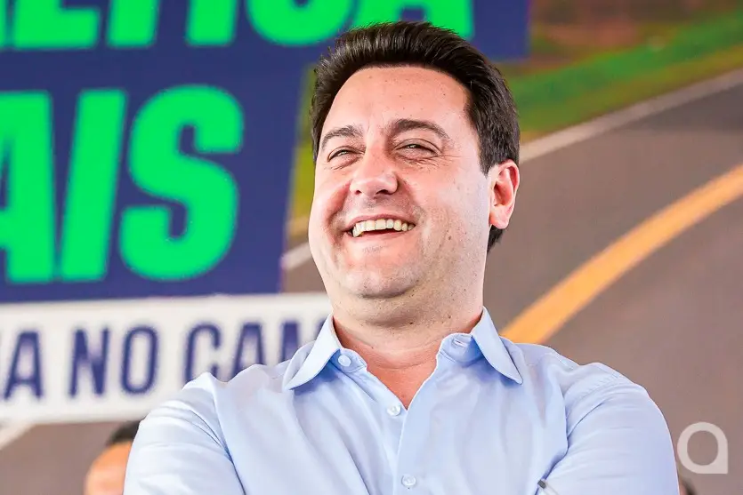 O governador Ratinho Junior