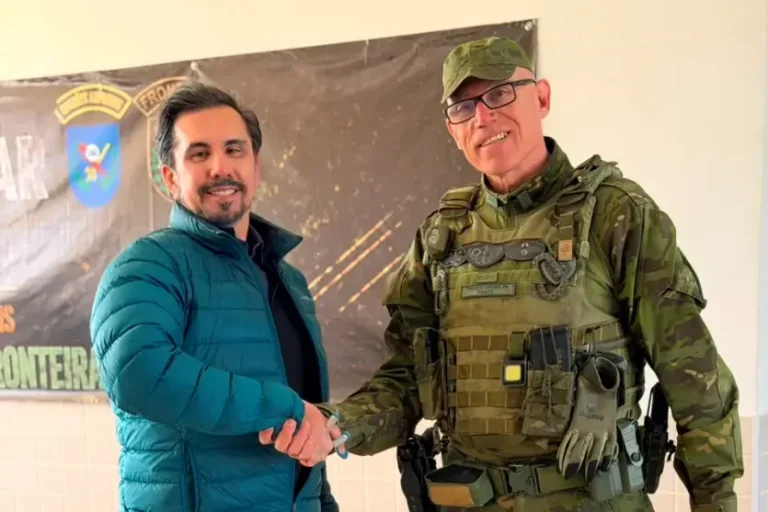 Cônsul-geral dos Estados Unidos visita BPFron e destaca cooperação em segurança na fronteira