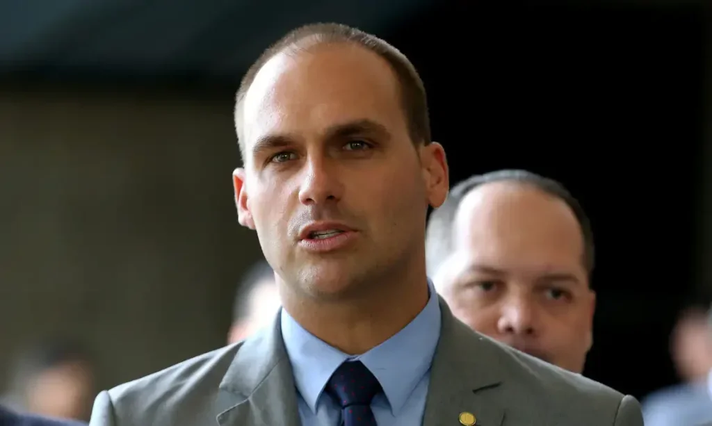 O ex-deputado Eduardo Bolsonaro.