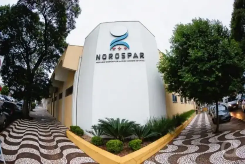 Fachada do Norospar em Umuarama.