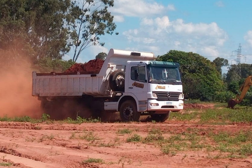 Obras de construção da Casa de Custódia de Umuarama.