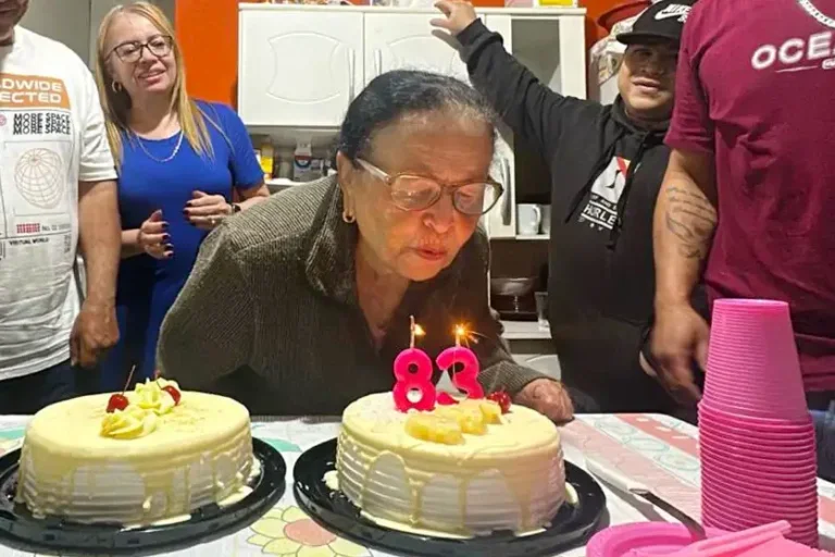 Avó de 14 netos e 17 bisnetos, dona Lia reúne gerações em celebração do amor em Umuarama