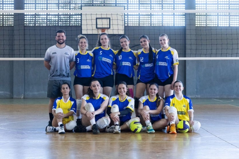 Equipe de Umuarama vencedora do JAPs fase regional.