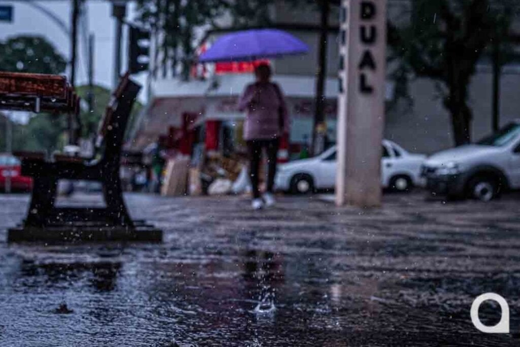 Umuarama registra em 15 dias o volume de chuva esperado para todo o mês de junho