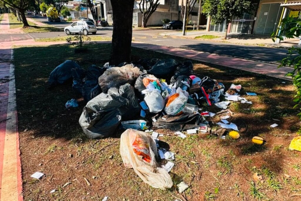 Prefeitura recolhe 12 toneladas de lixo em toda a extensão da avenida Rio Grande do Norte