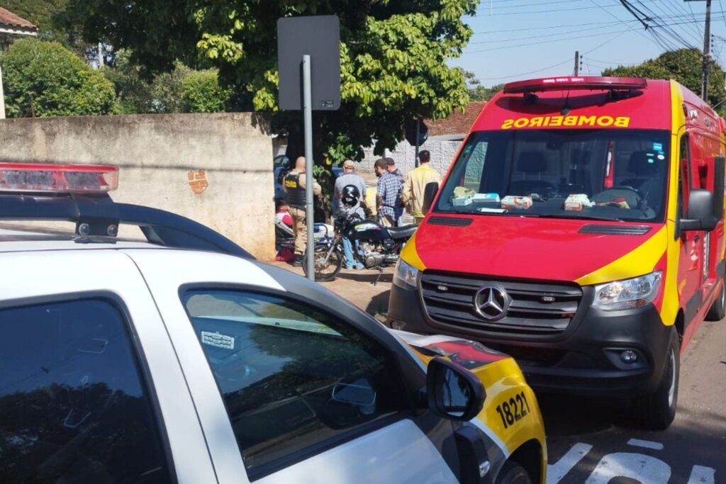 Três acidentes deixam dois feridos em Umuarama e Iporã nesta sexta-feira, segundo a PM