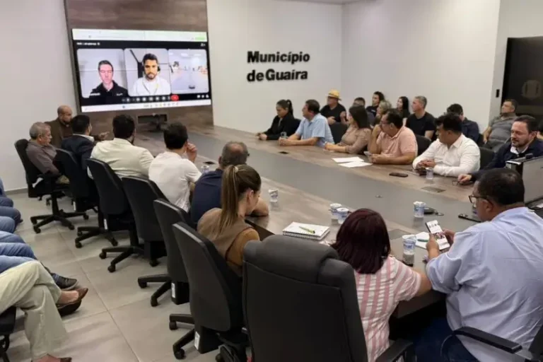 Reunião discute impactos de obras na Ponte Ayrton Senna, em Guaíra